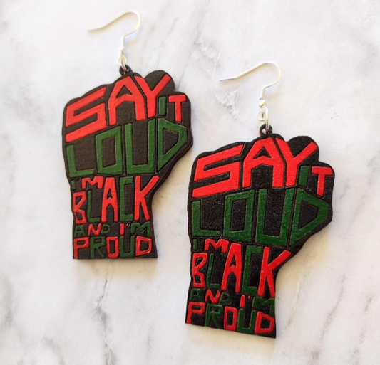 Say It Loud Earrings