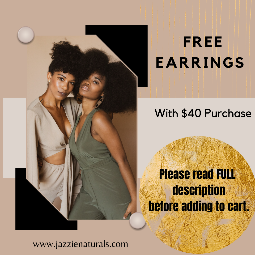 Free Pair Of Earrings with $40 Purchase