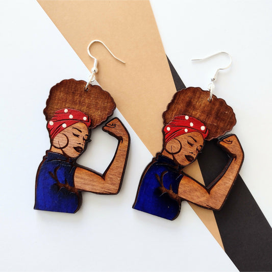 Flexin' My Strength Earrings