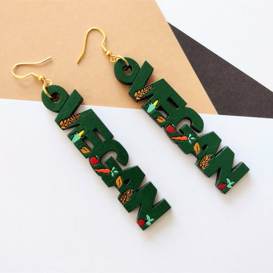 Vegan Lifestyle Earrings